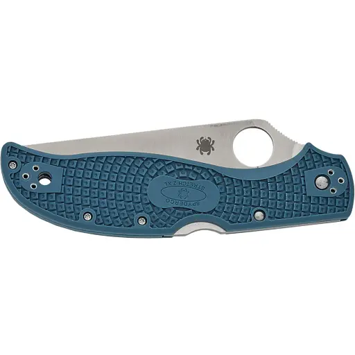 Нож Spyderco Stretch 2 XL Lightweight K390 FRN Blue - фото 3