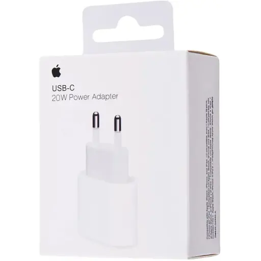 Зарядний пристрій Apple 20W USB-C Power Adapter (MHJE3ZM/A) White - фото 1