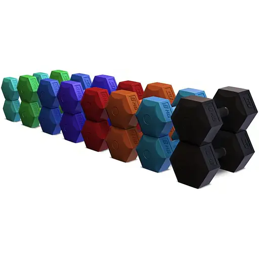 Гантели для фитнеса композитные Hop-Sport HS-C020DS 2х2кг зеленый - фото 4