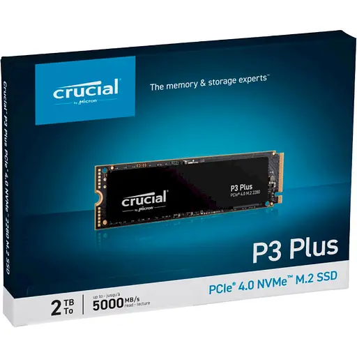 Накопичувач SSD Crucial P3 Plus 4 TB NVMe PCIe 4.0 M.2 (CT4000P3PSSD8) - фото 6