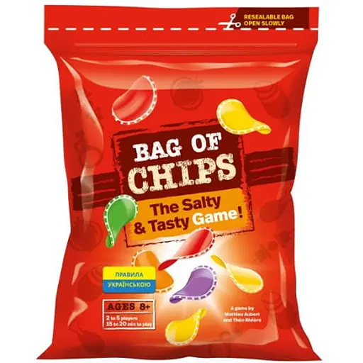 Настільна гра Geekach Games Пачка чипсів (Bag of Chips) (укр.) (GKCH180bc) - фото 1