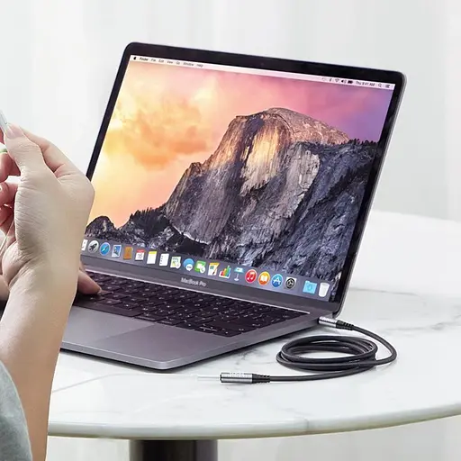 AUX кабель Hoco UPA20 подовжувач Jack 3.5 to Jack 3.5 F 2 м сріблястий - фото 2