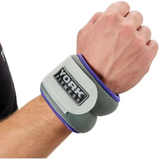 Утяжелители York Fitness Soft для рук и ног 2х0,5кг серый - фото 6