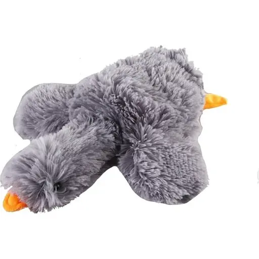 М'яка іграшка Бойовий гусак сірий 40 см травка В029/4 - фото 1