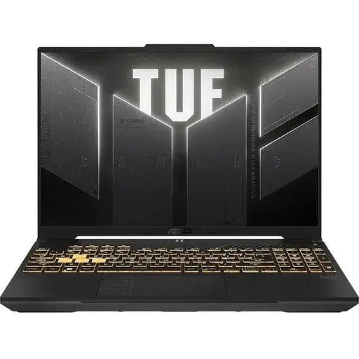 Ноутбук ASUS TUF F16 FX607JV-N3138, Intel Core i7-13650HX, 4.9GHz, 16" WUXGA, 165Hz, 16GB, SSD 512GB, NVIDIA GeForce RTX 4060 8GB, Free DOS