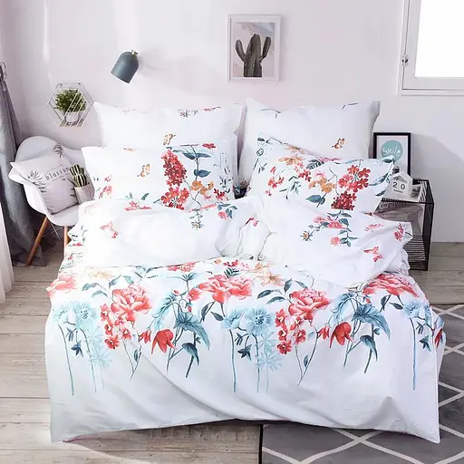 Наволочка 50х70 см сатин белого цвета 326894