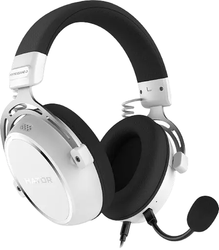 Гарнітура Hator Hypergang 3 Hi-Res White (ESH06)
