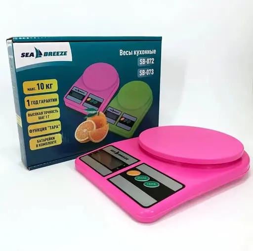 Весы электронные Sea Breeze SB-072 до 10 кг настольные кухонные весы. - фото 3