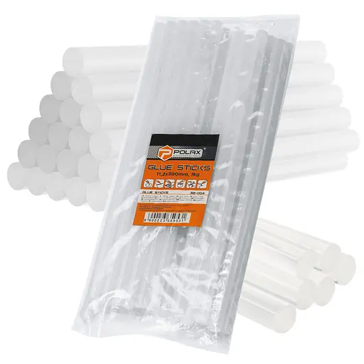 Стержни клеевые прозрачные Polax 11,2 х 300 мм, 1 кг (32-004) - фото 3