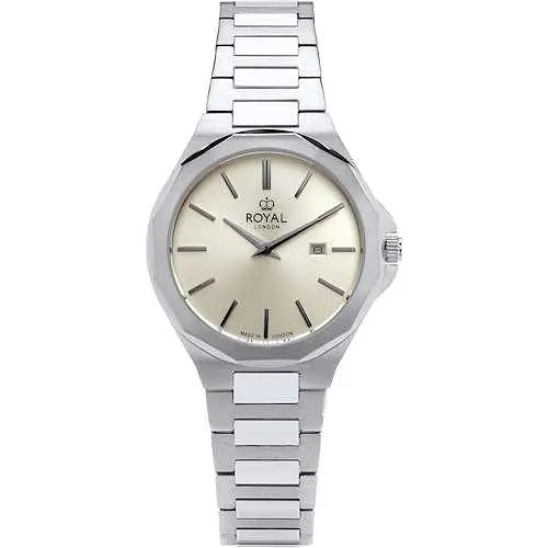 Женские водонепроницаемые наручные часы Royal London 21480-02 кварцевые