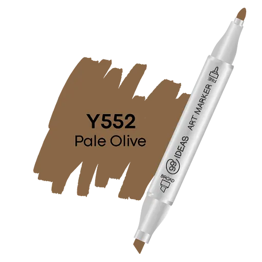 Маркер двухсторонний Бронзовый, Y552, 99IDEAS