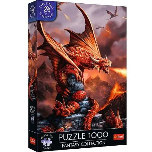 Пазл Trefl Коллекция фэнтези: Огненный дракон 1000 эл. (10900)