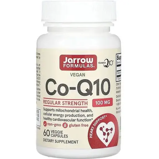 Коэнзим Jarrow Formulas Co-Q10 100 mg 60 вегакапсул - фото 1