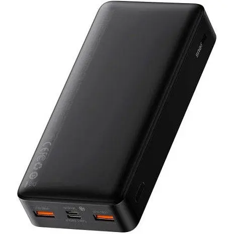 Зовнішній акумулятор (Power Bank) Baseus Bipow Digital Display 20W 20000 mAh Black (PPDML-M01) - фото 3