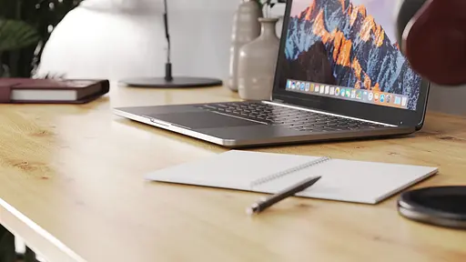 Письмовий стіл Ferrum-decor Серії Конект 75x120x60 білий ДСП Дуб Артізан 16мм (FRD-104209) - фото 3