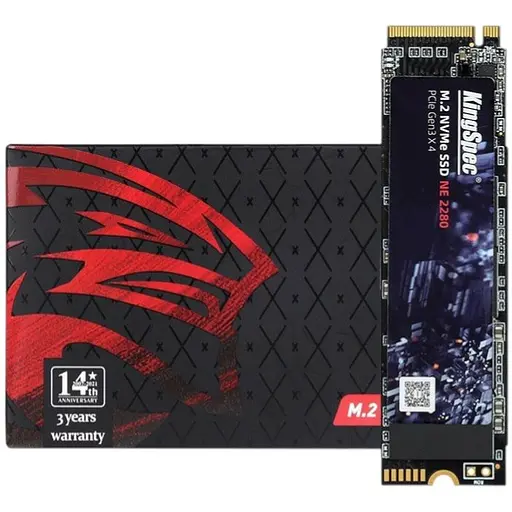 SSD Kingspec 128GB M2 PCIe Gen3 NVMe 2280
