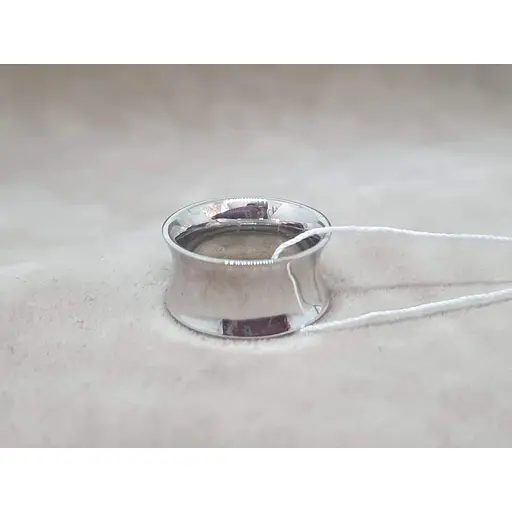 Срібна сережка для пірсингу вуха Ірій Тунелі. 40055ШТ - фото 3