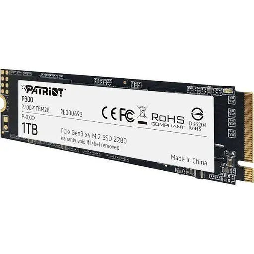 SSD-накопитель Patriot P300 1 ТБ (P300P1TBM28) - фото 3