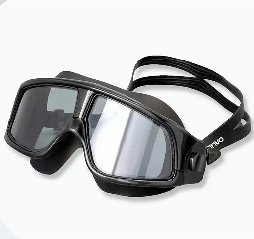 Маска для плавання Renvo Sevan Anti-fog Уні чорний коричневий OSFM (2SM110-01) - фото 1