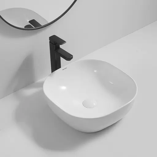 Умивальник накладний Mixxus Premium Diverse-0105 425x425x145 мм MP6535, Білий - фото 7