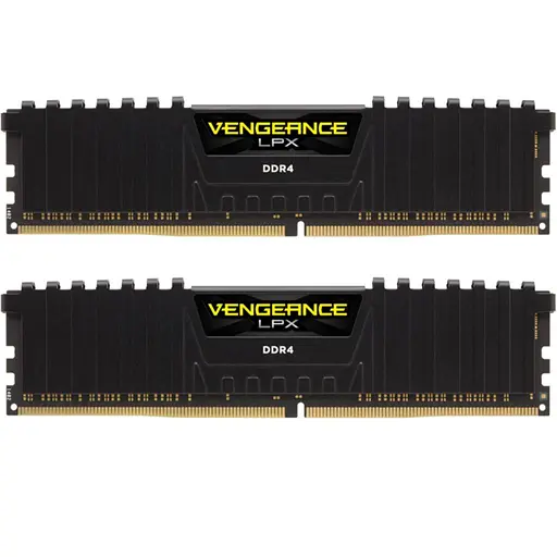 Модуль пам'яті для комп'ютера DDR4 32GB (2x16GB) 3200 MHz Vengeance LPX Black Corsair (CMK32GX4M2E3200C16)