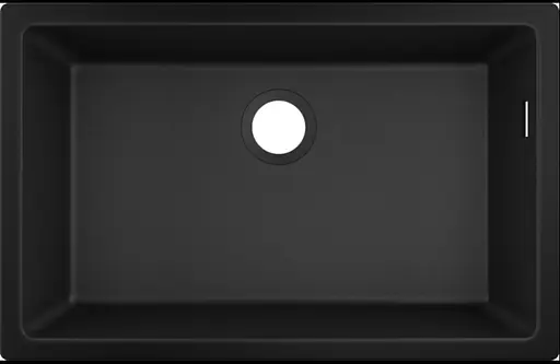 Кухонна мийка Hansgrohe S510-U660 під стільницю 710x450 Graphiteblack 43432170, Чорний - фото 1