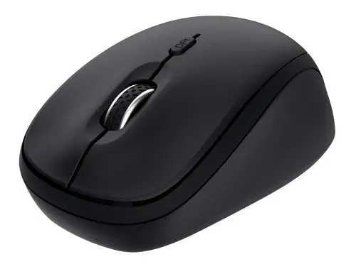 Миша бездротова Trust Yvi+, Black, Bluetooth / USB 2.4 GHz, оптична, 800 - 1600 dpi, 3 кнопки, 1xAA (25440)