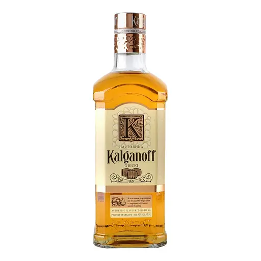 Настойка Kalganoff с виски 40% 0.5л