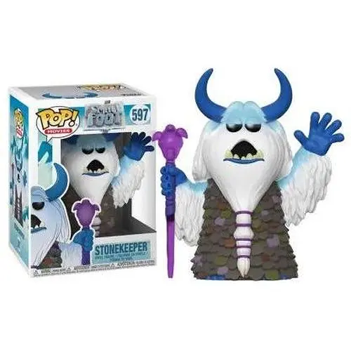 Фигурка Funko Pop Старейшина йети Смолфут Smallfoot Stonekeeeper 10 см SS 597 - фото 1