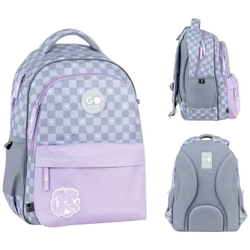 Рюкзак GoPack Education 182M Make A Wish Сірий (GO26-182M-1) - фото 1