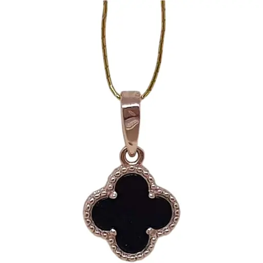 Золота підвіска Платон Конюшина з агатом. 1П125/67Б