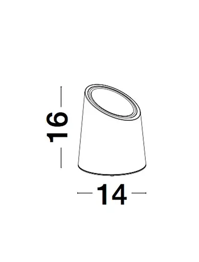 Вуличний світильник FOX NOVA LUCE 9470581 - фото 6