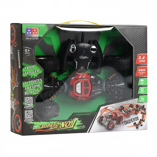 Радіокерований Всюдихід UD 2169 A-02, Акумулятор 4.8V, Пульт 2.4G, Обертання 360°, Зелений - фото 2