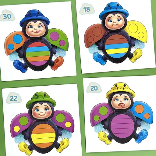 Розвиваючий пазл-вкладиш "Сонечко емоції" Ubumblebees (ПСД280) PSD280 - фото 5