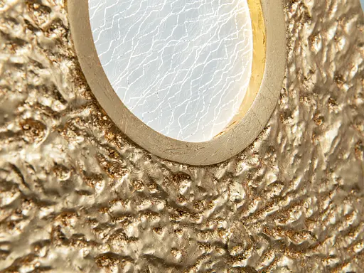 Настенный светодиодный светильник бра Romin круглый золотой 15 Вт - фото 4