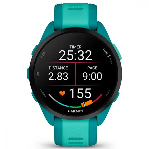 Смарт-часы Garmin Forerunner 165 Music Turquoise/Aqua (010-02863-32) - фото 3