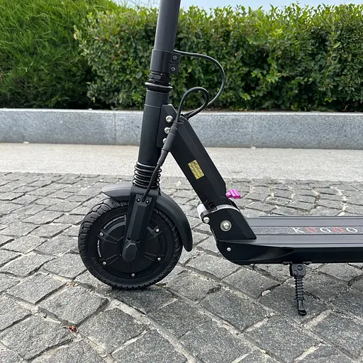 Электросамокат KUGOO S3 Jilong 8.8Ah 450W черный + сумка-чехол - фото 8