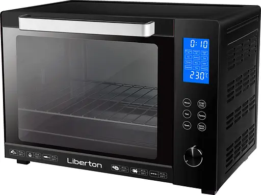 Духовка настольная Liberton LEO-601E Black - фото 1