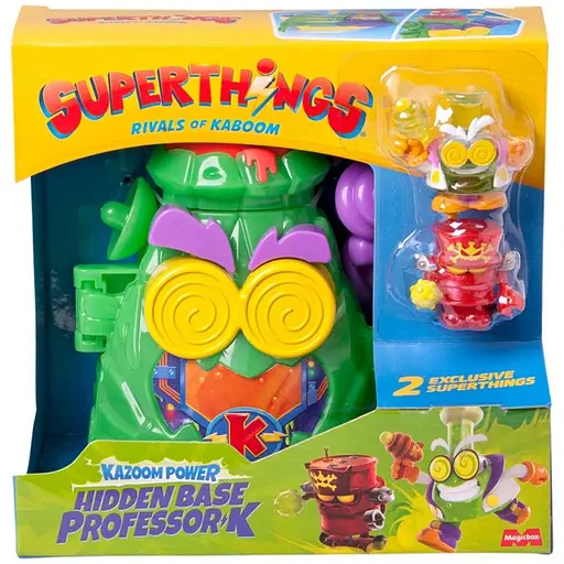 Дитячий ігровий набір Прихована база професора К SuperThings PSTSP112IN250 серії Kazoom Power - фото 1