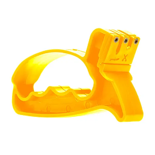 Точилка універсальна для ножів та ножиць, Kitchette Жовтий 85004 - фото 3