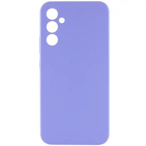 Чохол Silicone Cover Lakshmi Full Camera (AAA) для Samsung Galaxy A34 5G Бузковий / Dasheen