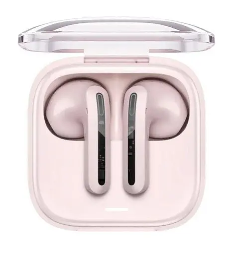 Навушники бездротові Xiaomi Redmi Buds 6 Active Transparent Pink (BHR8395GL) рожеві - фото 4