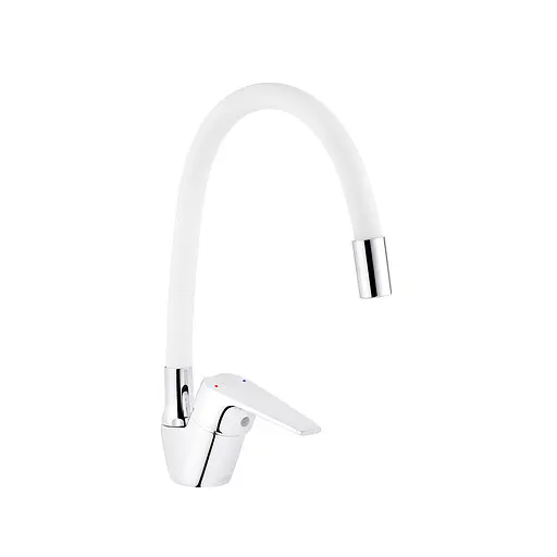 Змішувач для кухні Kroner KRM Odra - C032WHI (CV021173) - фото 1