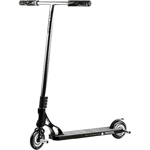 Самокат трюковий Best Scooter 58х89 см Чорно-білий 000231342