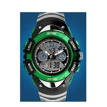 Дитячий спортивний годинник Skmei 0998 (Зелений) - фото 3