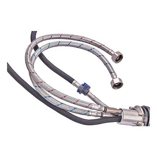 Змішувач для кухні з висувним виливом Zerix PUL-014 graphite ZX5036 Графіт - фото 4