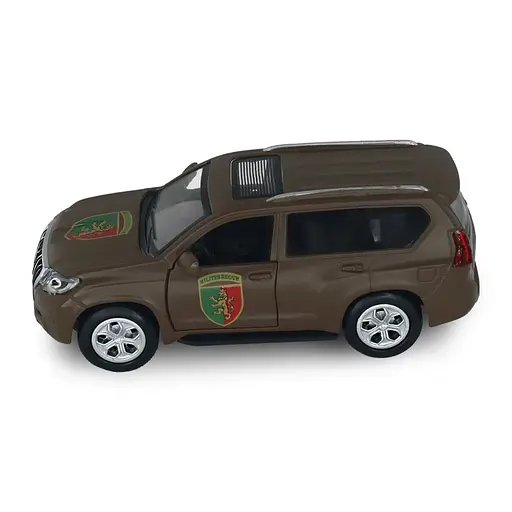 Автомодель серії "Шеврони Героїв" Toyota Prado "24 ОМБр" TechnoDrive KM618824 - фото 6