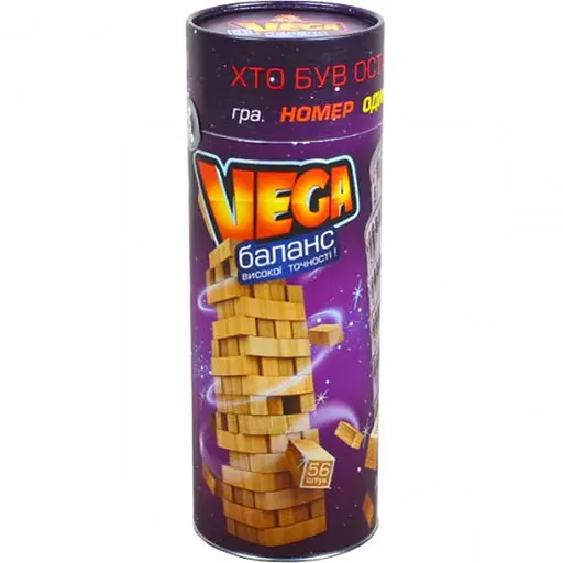 Настільна гра Danko Toys Джанга Vega (укр.) (DTVG-01U) - фото 1