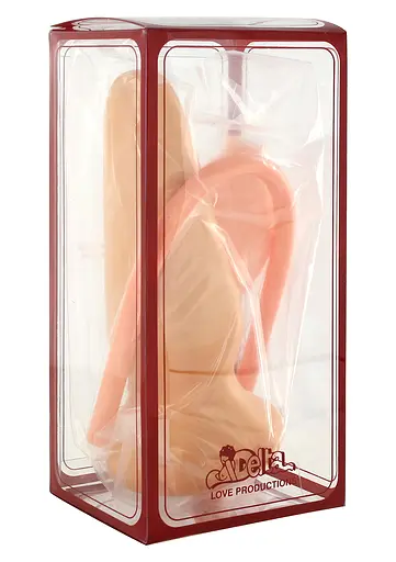 Анальна пробка Seven Creations Buttplug Plus Pump 17 см (тілесний) - фото 3