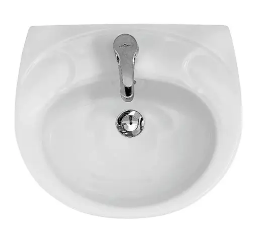 Умывальник мебельный Cersanit Eko 50 см с отверстием Белый K07-233 30412 - фото 3